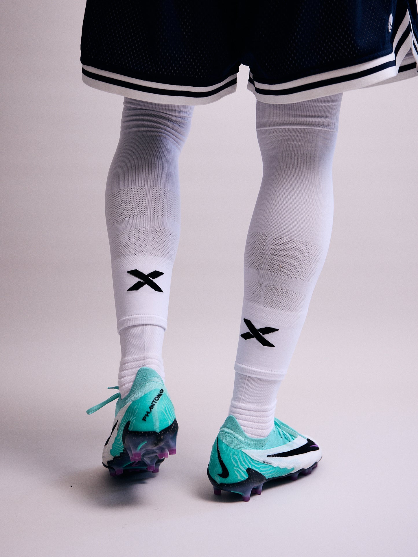 Football Grip Socks & Sleeves White